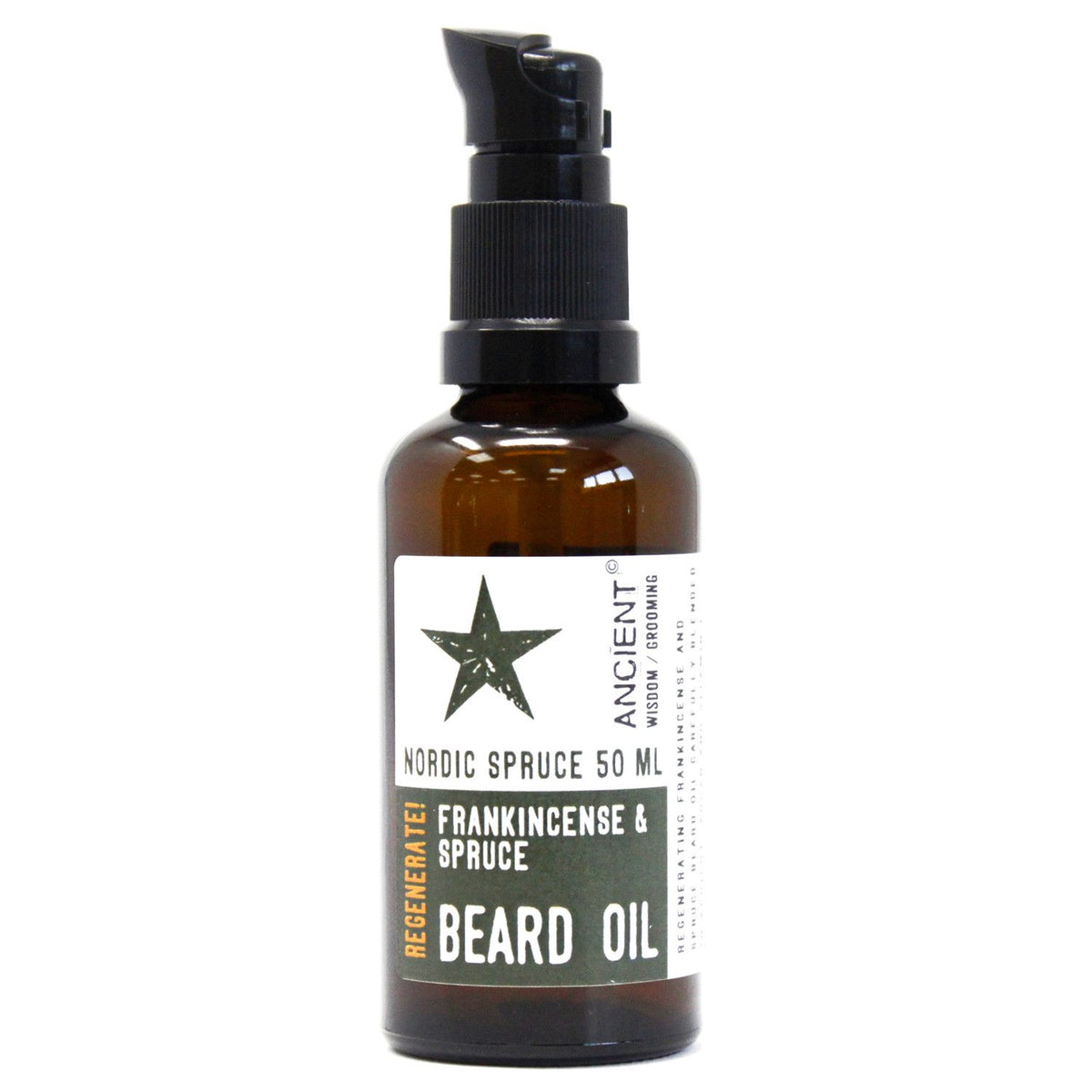 50ml Aceite para la barba - Abeto Nórdico  - Regenera! - Tienda Online de Productos Naturales y Ecológicos