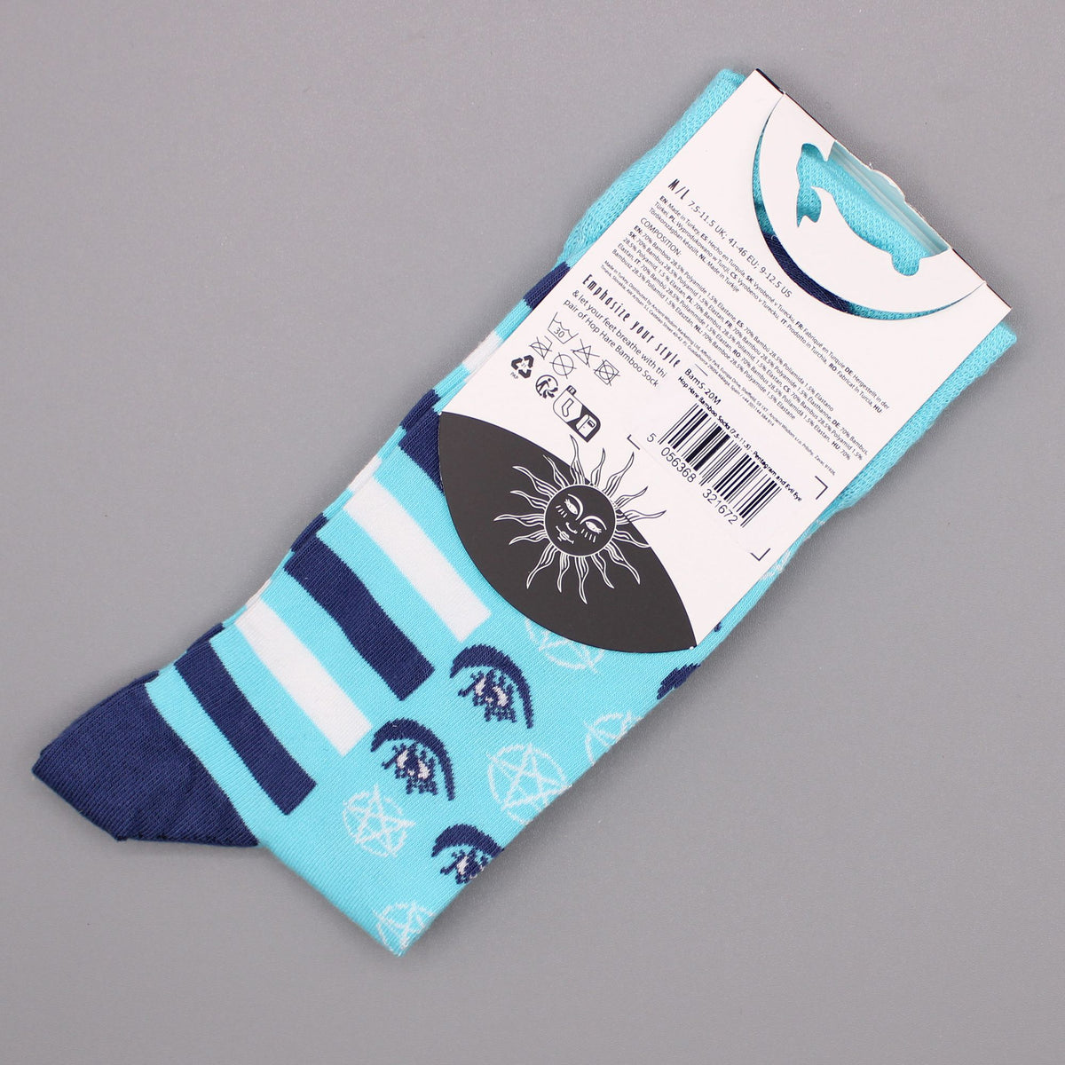 Calcetines Hop Hare (41-46) - Pentagrama y Ojo - Tienda Online de Productos Naturales y Ecológicos