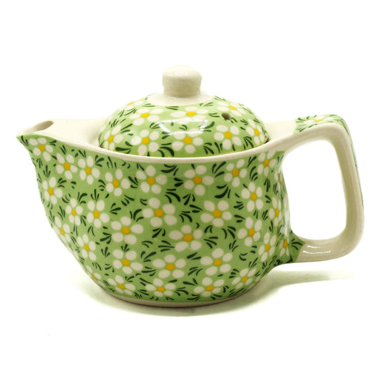 Tetera pequeña - Margarita verde - Tienda Online de Productos Naturales y Ecológicos