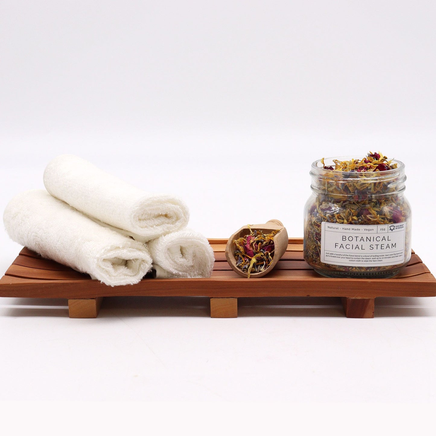 Mezcla botánica de vapor facial - Natural 25g