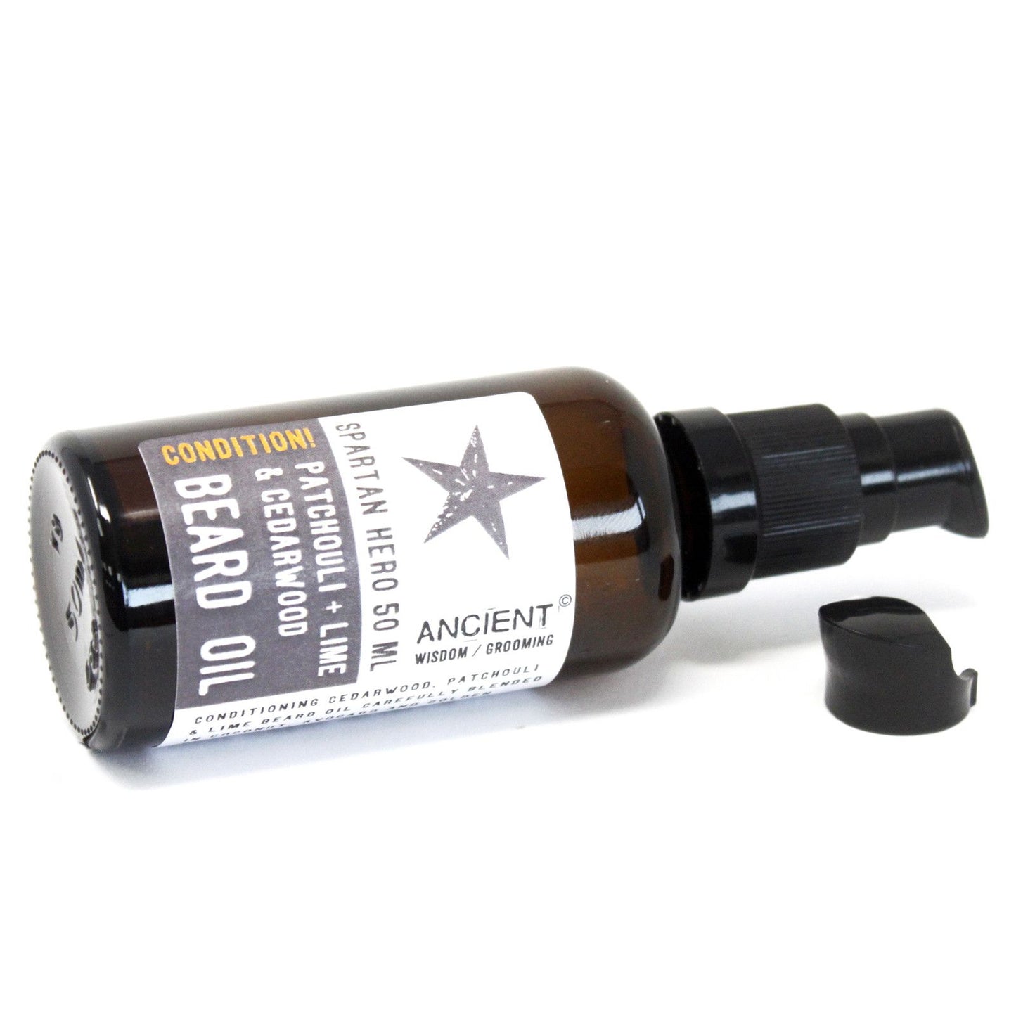 50ml Aceite para la barba - Heroe Espartano - Mantén! - Tienda Online de Productos Naturales y Ecológicos