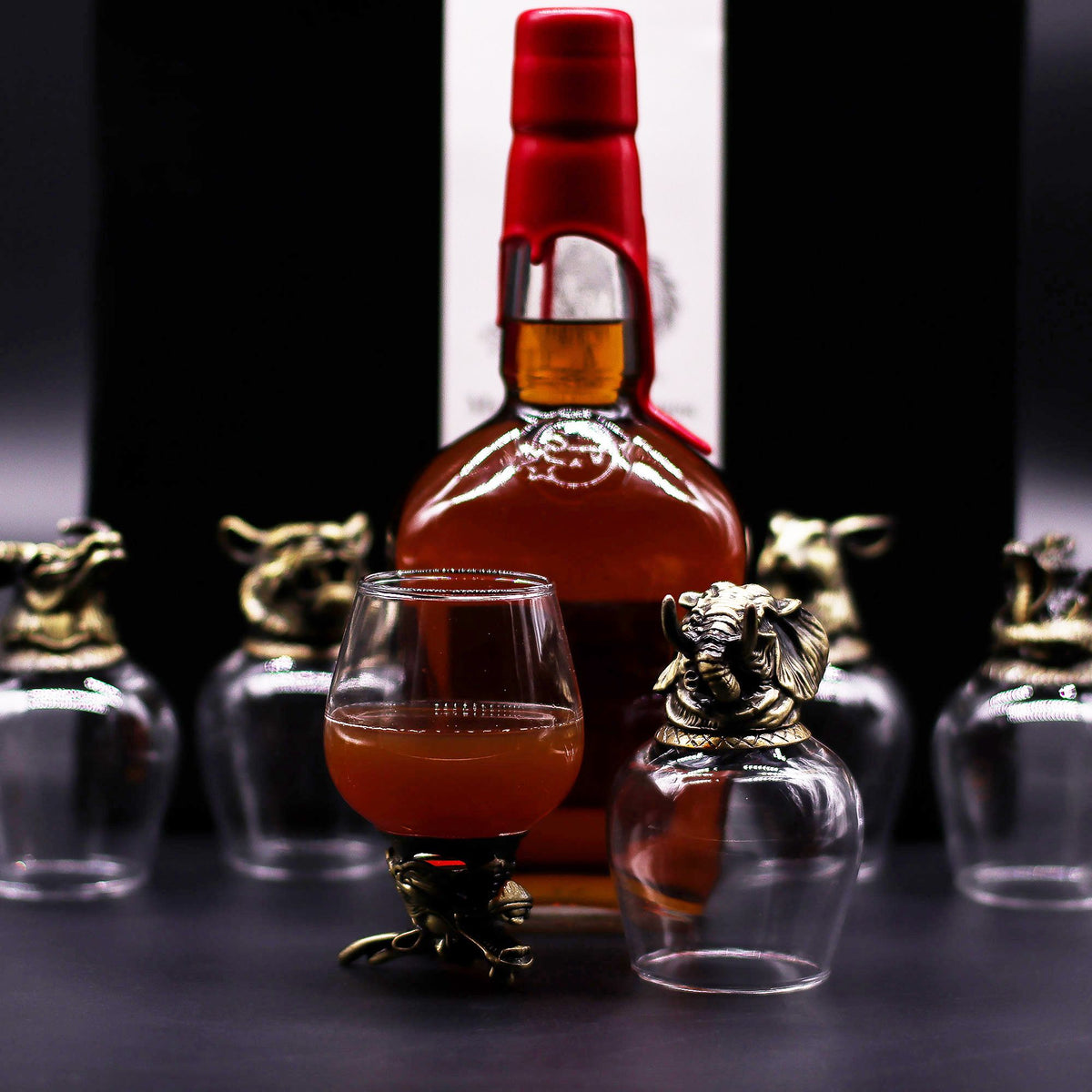 Set de regalo de 6 vasos (100 ml) - Criaturas Místicas - Bronce Antiguo - Tienda Online de Productos Naturales y Ecológicos