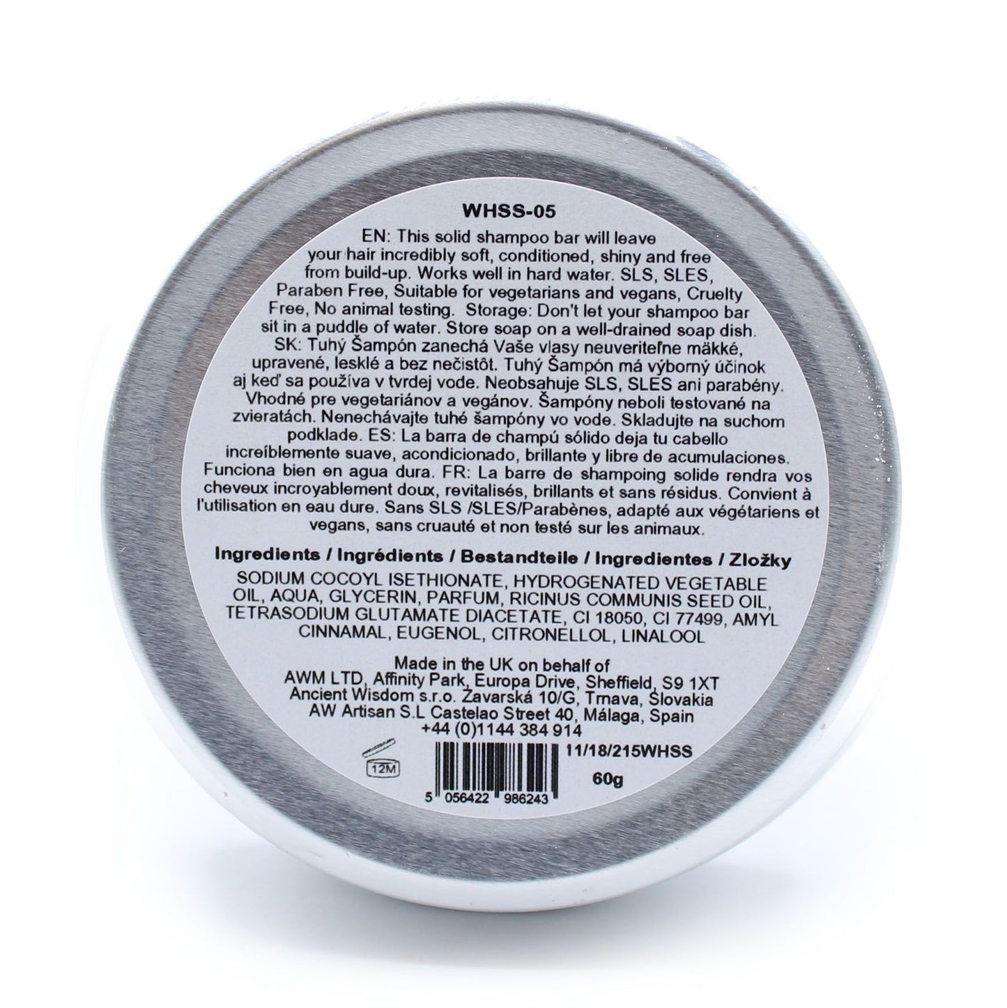 Champú sólido Wild Hare - Cereza - Tienda Online de Productos Naturales y Ecológicos