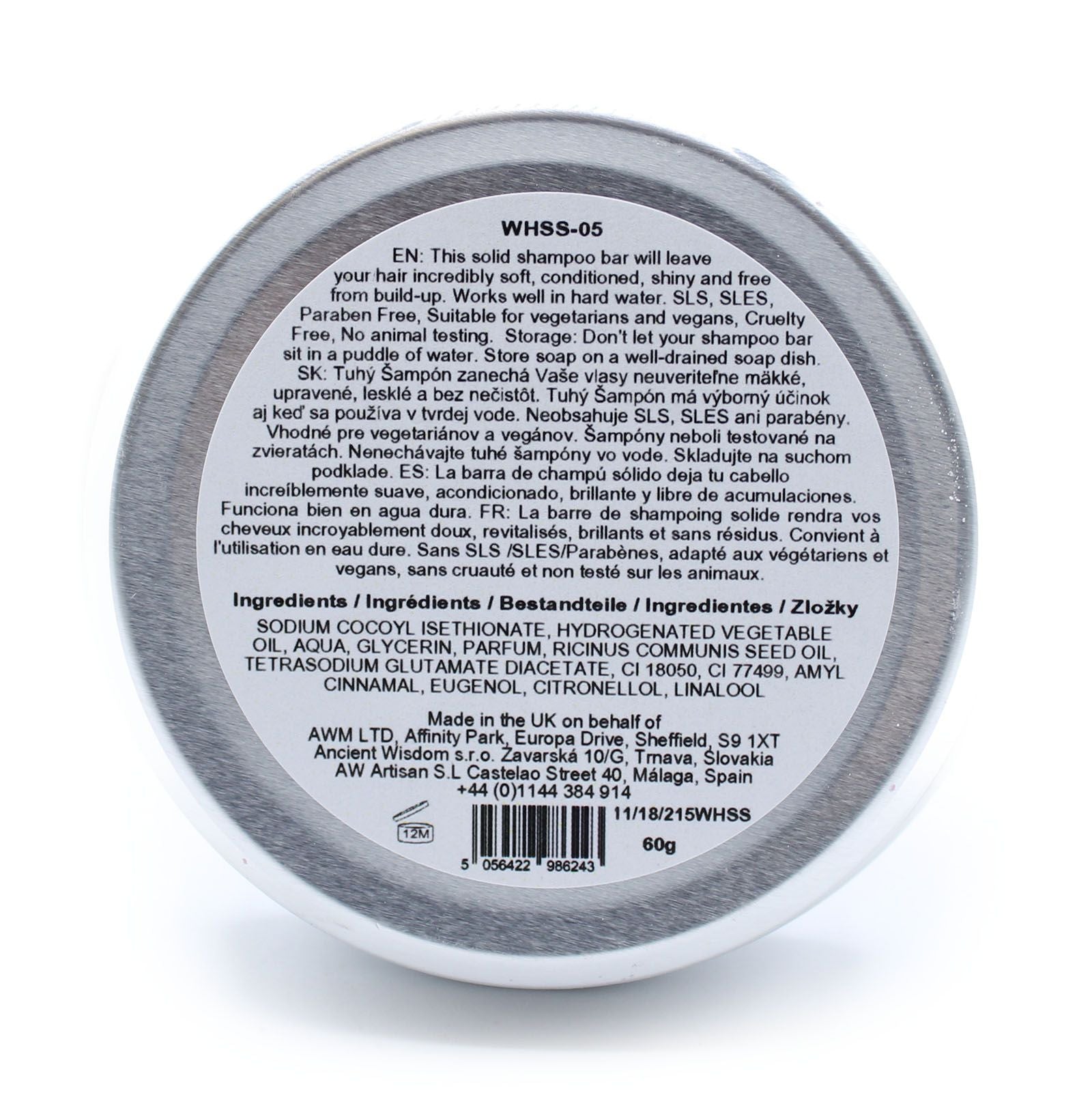 Champú sólido Wild Hare - Cereza - Tienda Online de Productos Naturales y Ecológicos