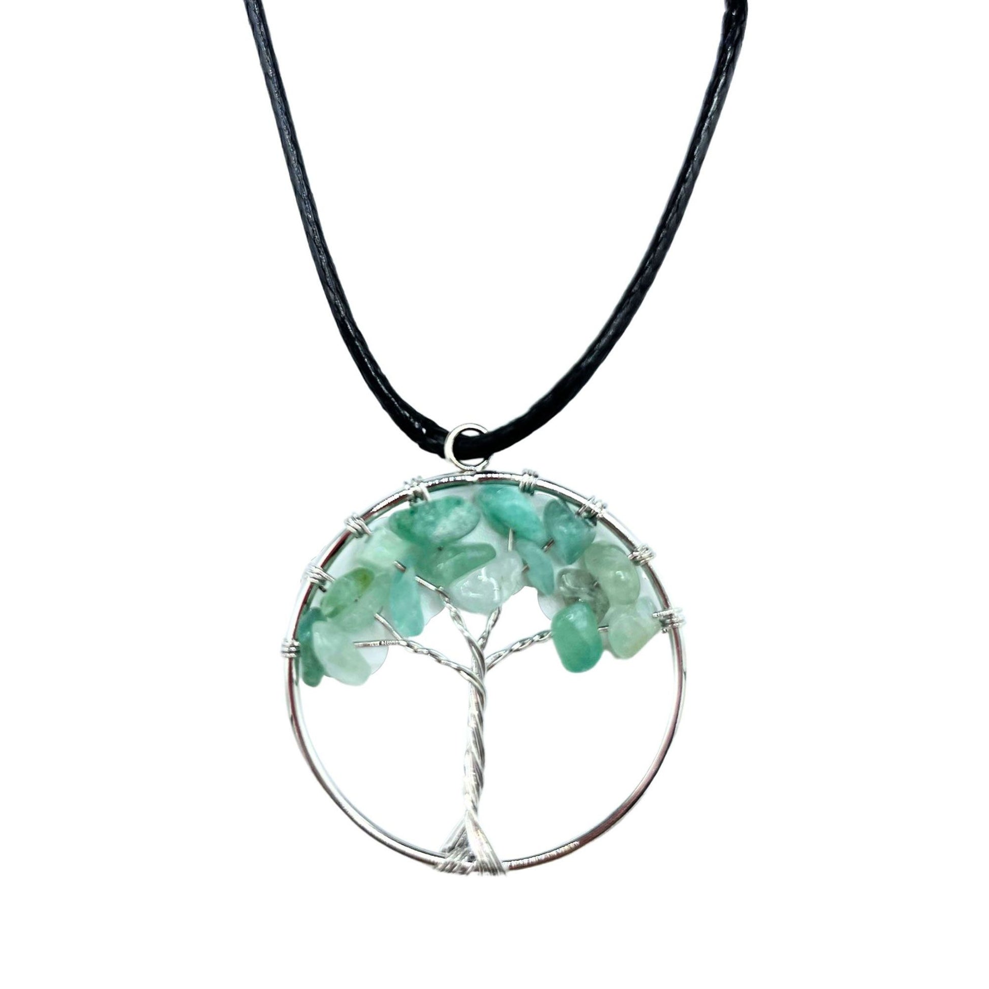 Colgante Árbol de la Vida - Jade - Tienda Online de Productos Naturales y Ecológicos