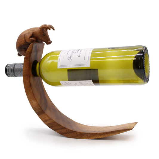 Soporte de Botellas de Vino - cerdo - Tienda Online de Productos Naturales y Ecológicos