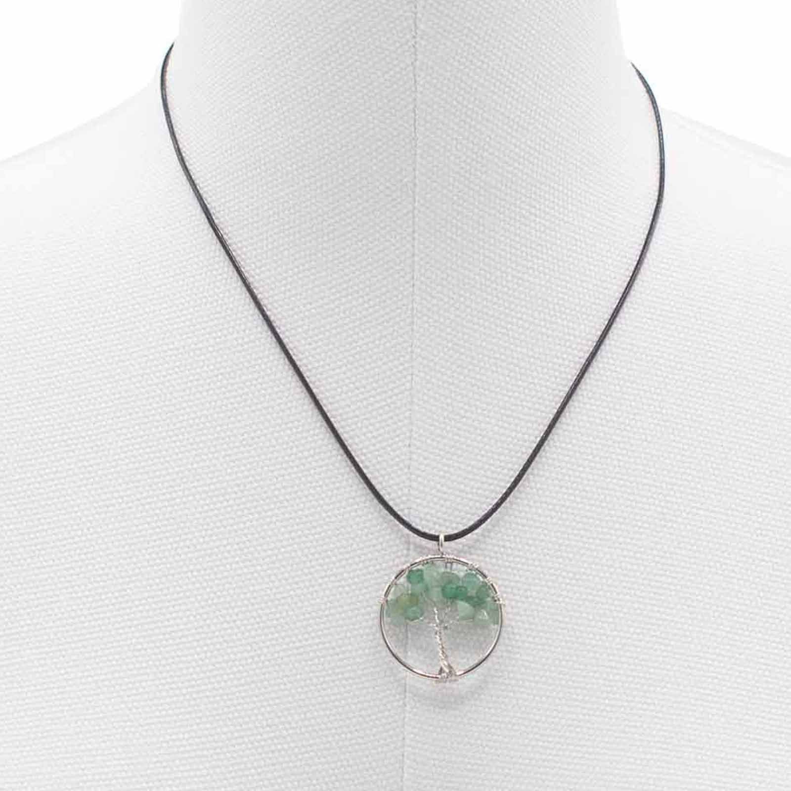 Colgante Árbol de la Vida - Jade - Tienda Online de Productos Naturales y Ecológicos