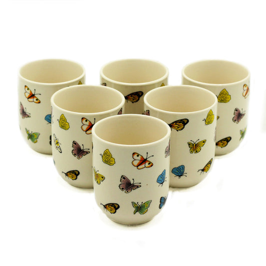 Tazas de te - Mariposa - Tienda Online de Productos Naturales y Ecológicos