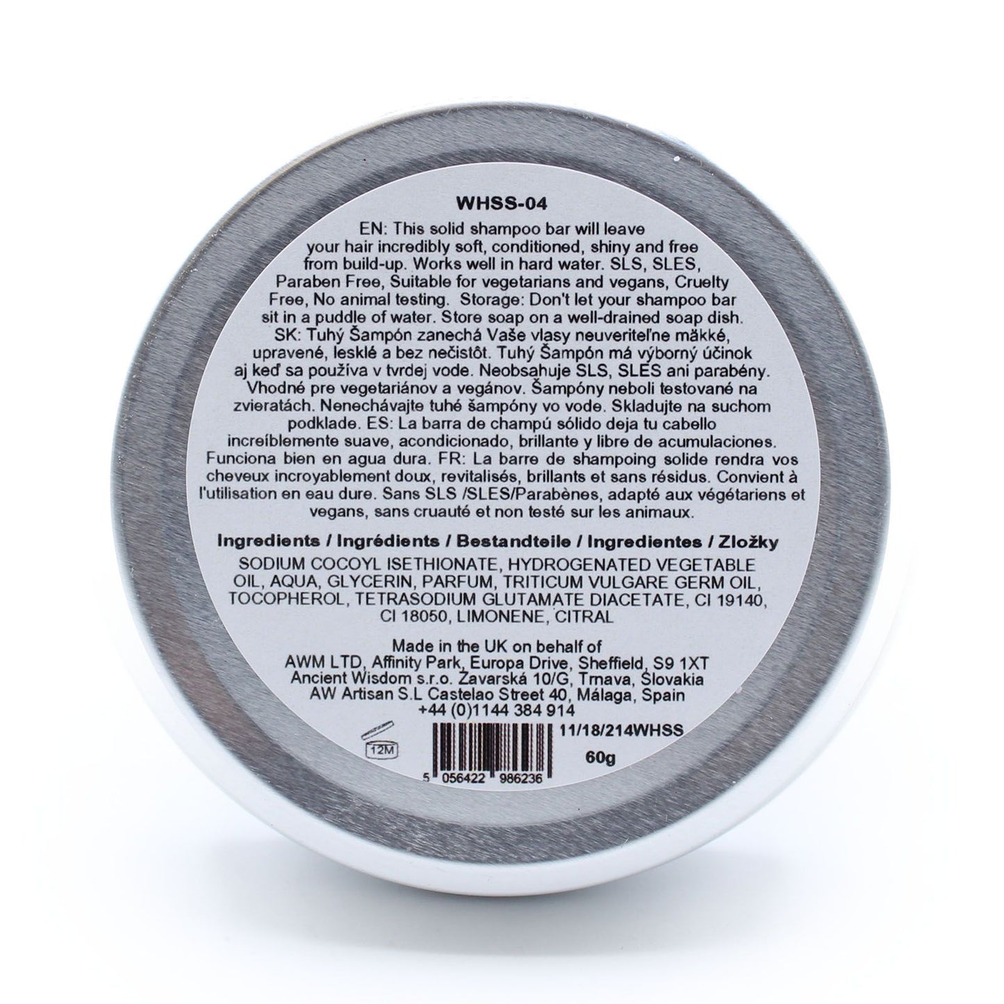 Champú sólido Wild Hare - Tutti Frutti - Tienda Online de Productos Naturales y Ecológicos