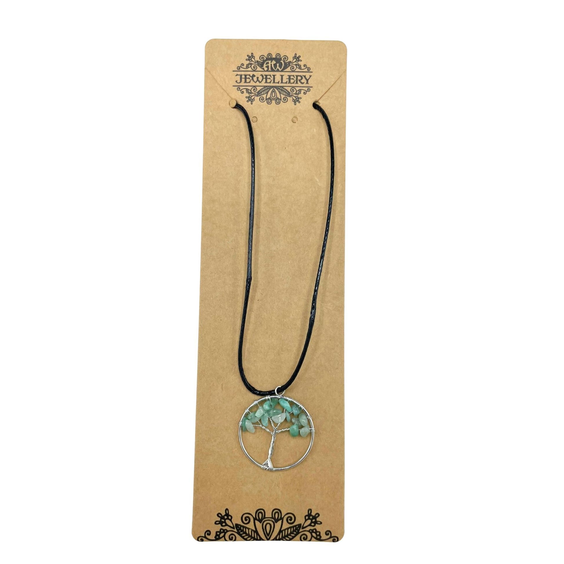 Colgante Árbol de la Vida - Jade - Tienda Online de Productos Naturales y Ecológicos