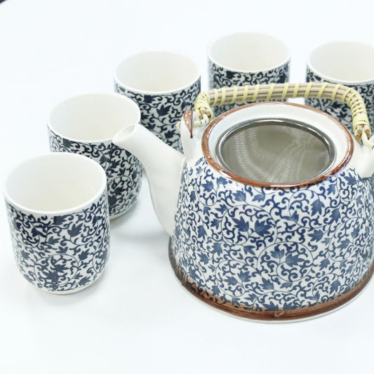 Set de tetera - Modelo azul - Tienda Online de Productos Naturales y Ecológicos