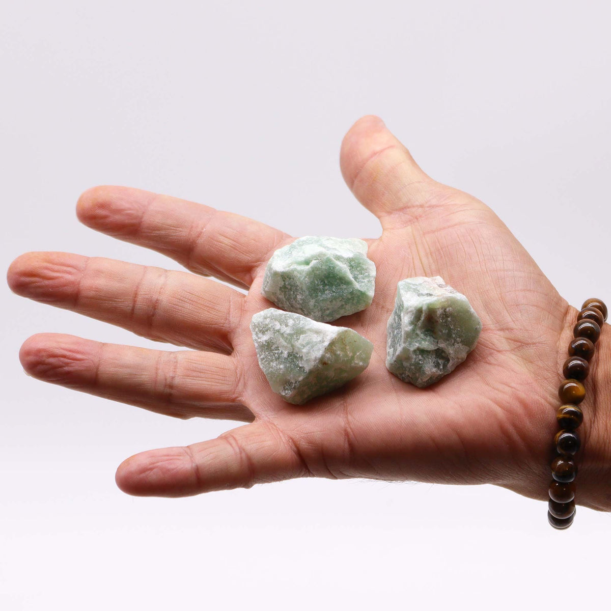 Cristales en bruto (500 g) - Jade de cristal - Tienda Online de Productos Naturales y Ecológicos