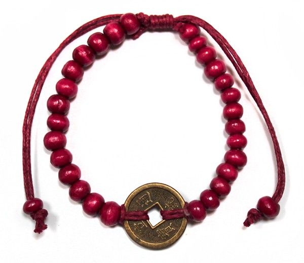 Pulseras Feng Shui - Rojo - Tienda Online de Productos Naturales y Ecológicos