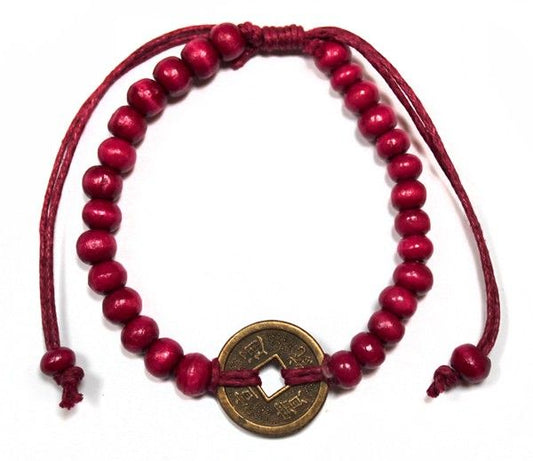 Pulseras Feng Shui - Rojo - Tienda Online de Productos Naturales y Ecológicos