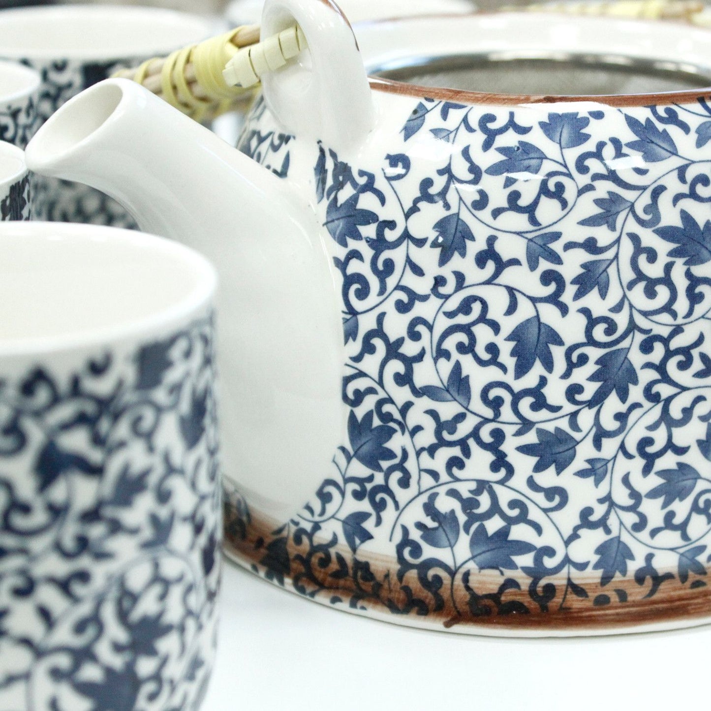 Set de tetera - Modelo azul - Tienda Online de Productos Naturales y Ecológicos