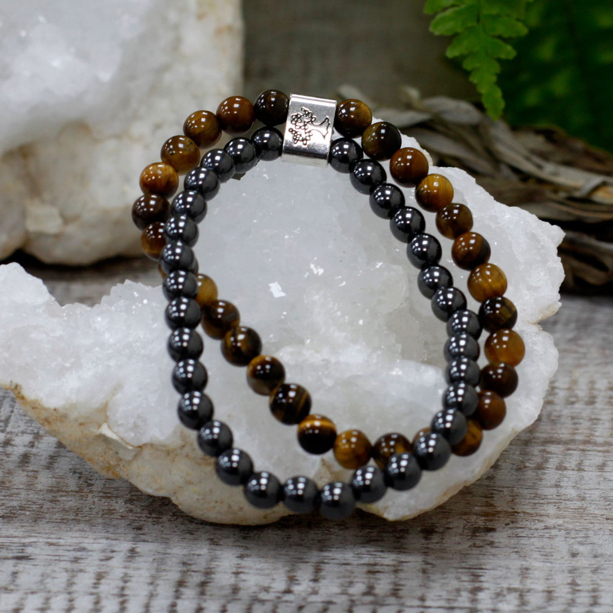 Pulsera de Piedras Preciosas Magnéticas - Ojo de Tigre - Tienda Online de Productos Naturales y Ecológicos