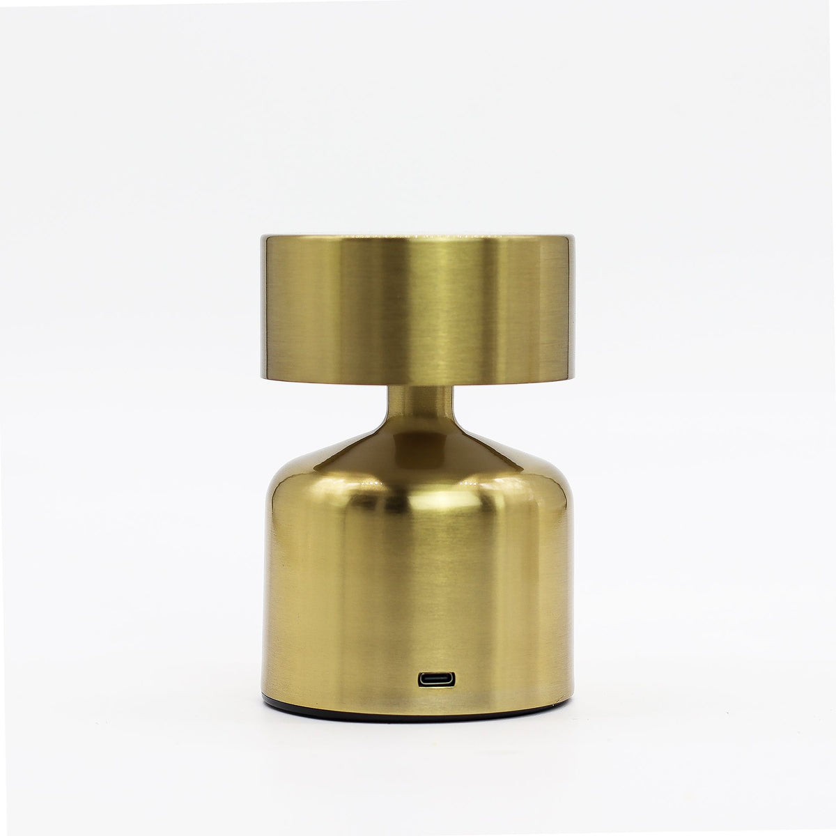 Lámpara táctil - Champiñón plano bronce - USB (C) - Recargable (400 vatios) - Tienda Online de Productos Naturales y Ecológicos