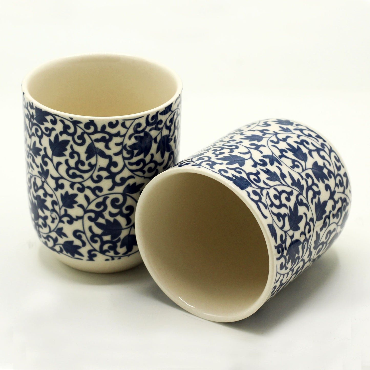 Tazas de te - Diseño azul - Tienda Online de Productos Naturales y Ecológicos