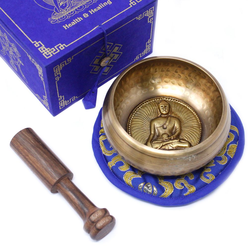 Cuenco tibetano set - Medicina Buda 10cm (min 500gm) - Tienda Online de Productos Naturales y Ecológicos