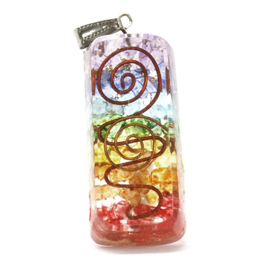 Colgante de Orgonita - Arco iris - Tienda Online de Productos Naturales y Ecológicos