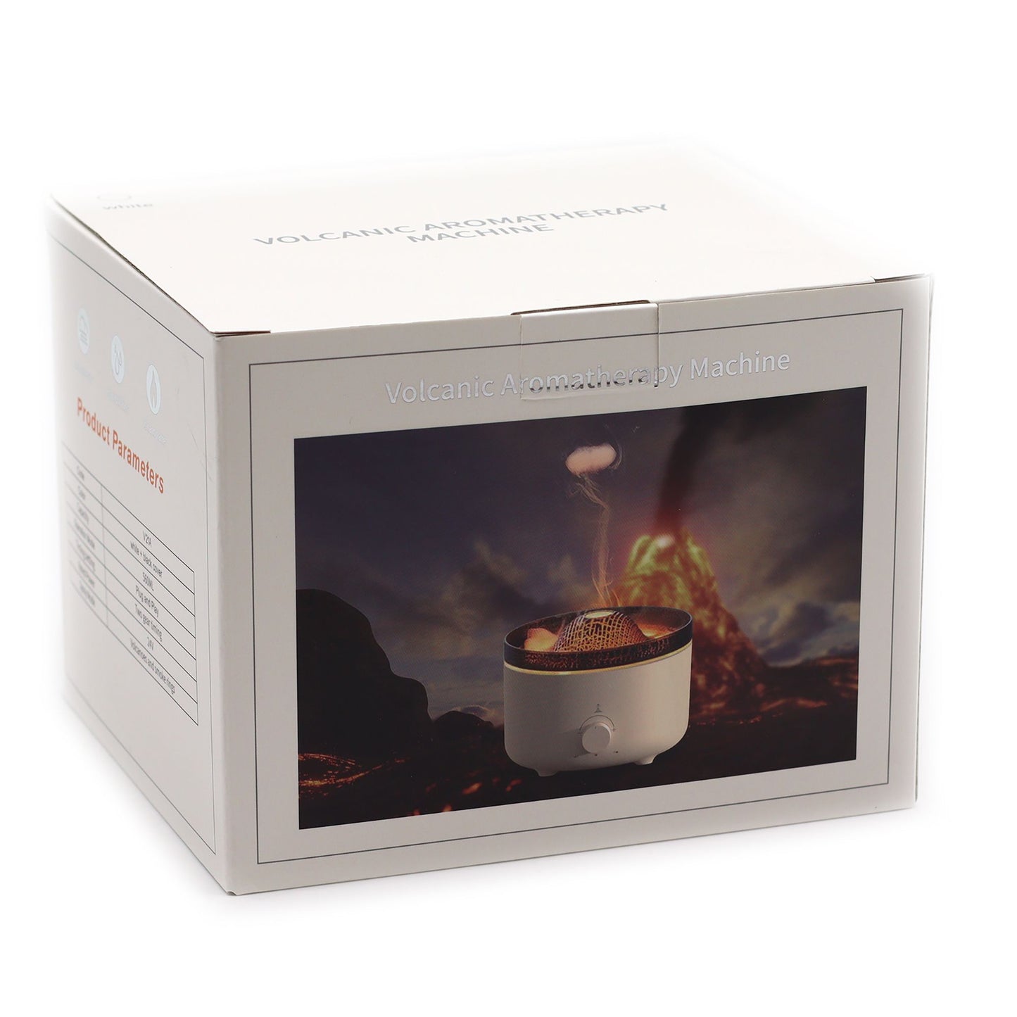 Large Volcano Effect Aroma Diffuser (plug) Two Colours - Tienda Online de Productos Naturales y Ecológicos