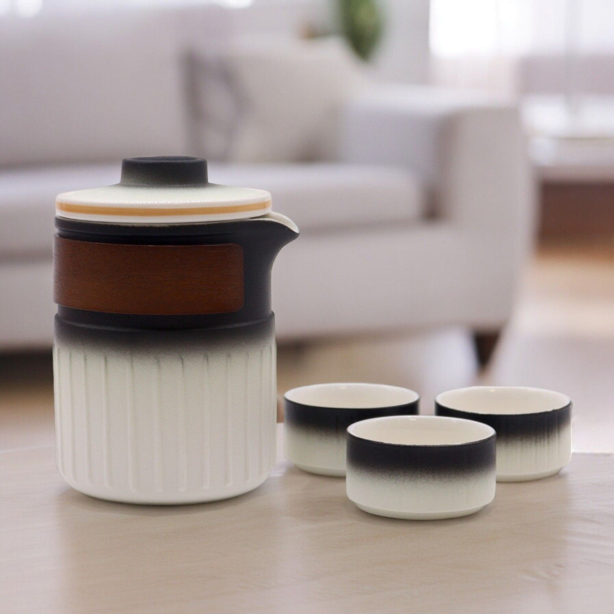Set de Tetera - Tres amigos - Tres Tazas & Estuche de viaje - Tienda Online de Productos Naturales y Ecológicos