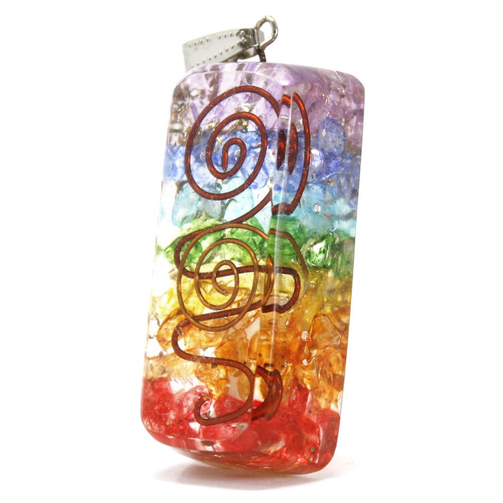 Colgante de Orgonita - Arco iris - Tienda Online de Productos Naturales y Ecológicos