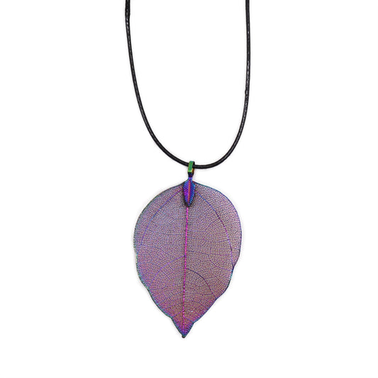 Collar - Hoja de valor - Multicolor - Tienda Online de Productos Naturales y Ecológicos