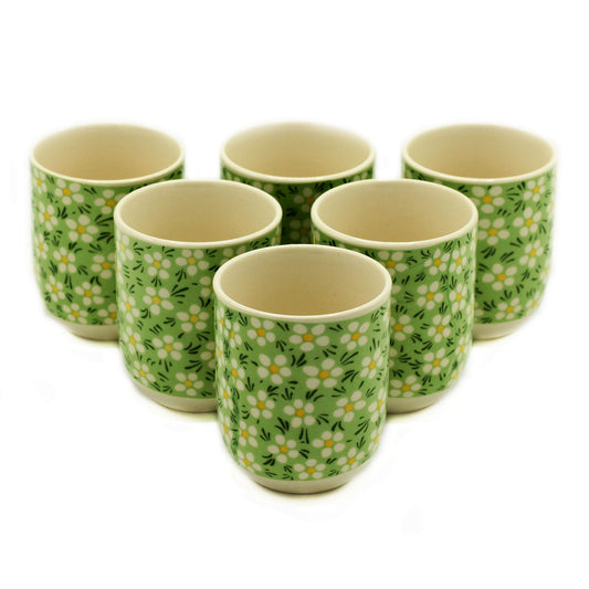 Tazas de te - Verde Margarita - Tienda Online de Productos Naturales y Ecológicos
