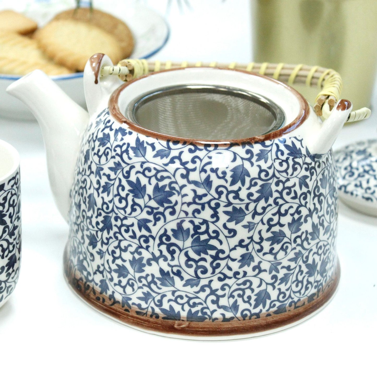 Set de tetera - Modelo azul - Tienda Online de Productos Naturales y Ecológicos