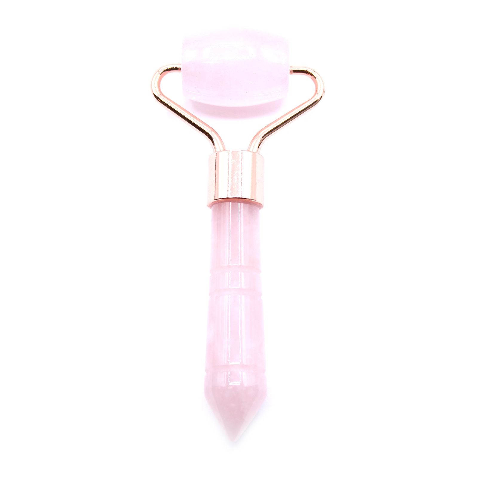 Mini Rodillo de Piedras Preciosas - Cuarzo rosa - Tienda Online de Productos Naturales y Ecológicos