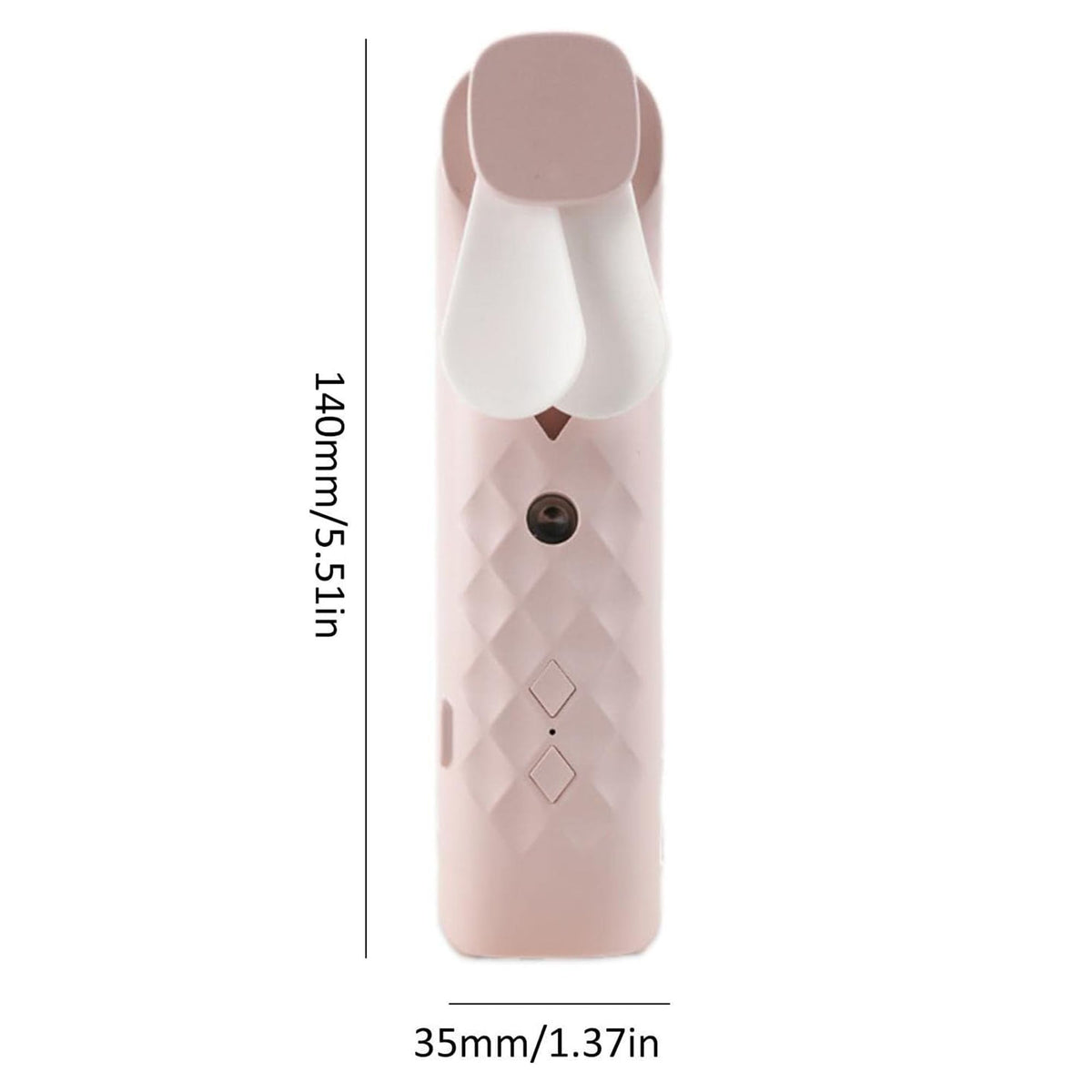 Ventilador y Pulverizador Facial Rosa - USB - Tienda Online de Productos Naturales y Ecológicos