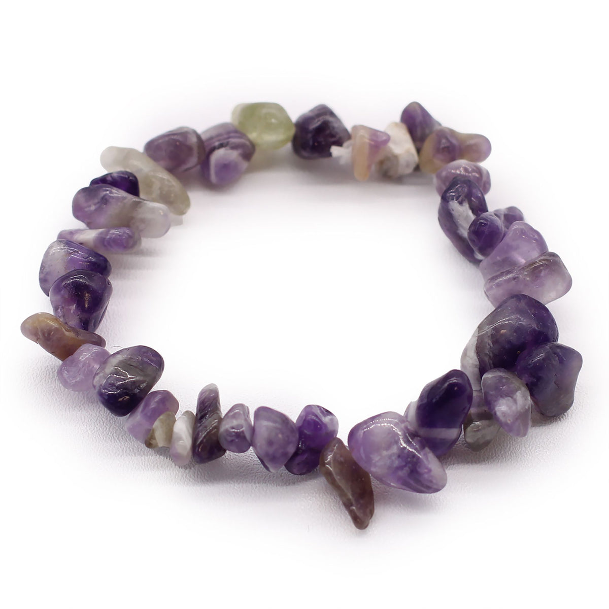 Pulsera Fragmentos de Piedras Preciosas - Amatista - Tienda Online de Productos Naturales y Ecológicos