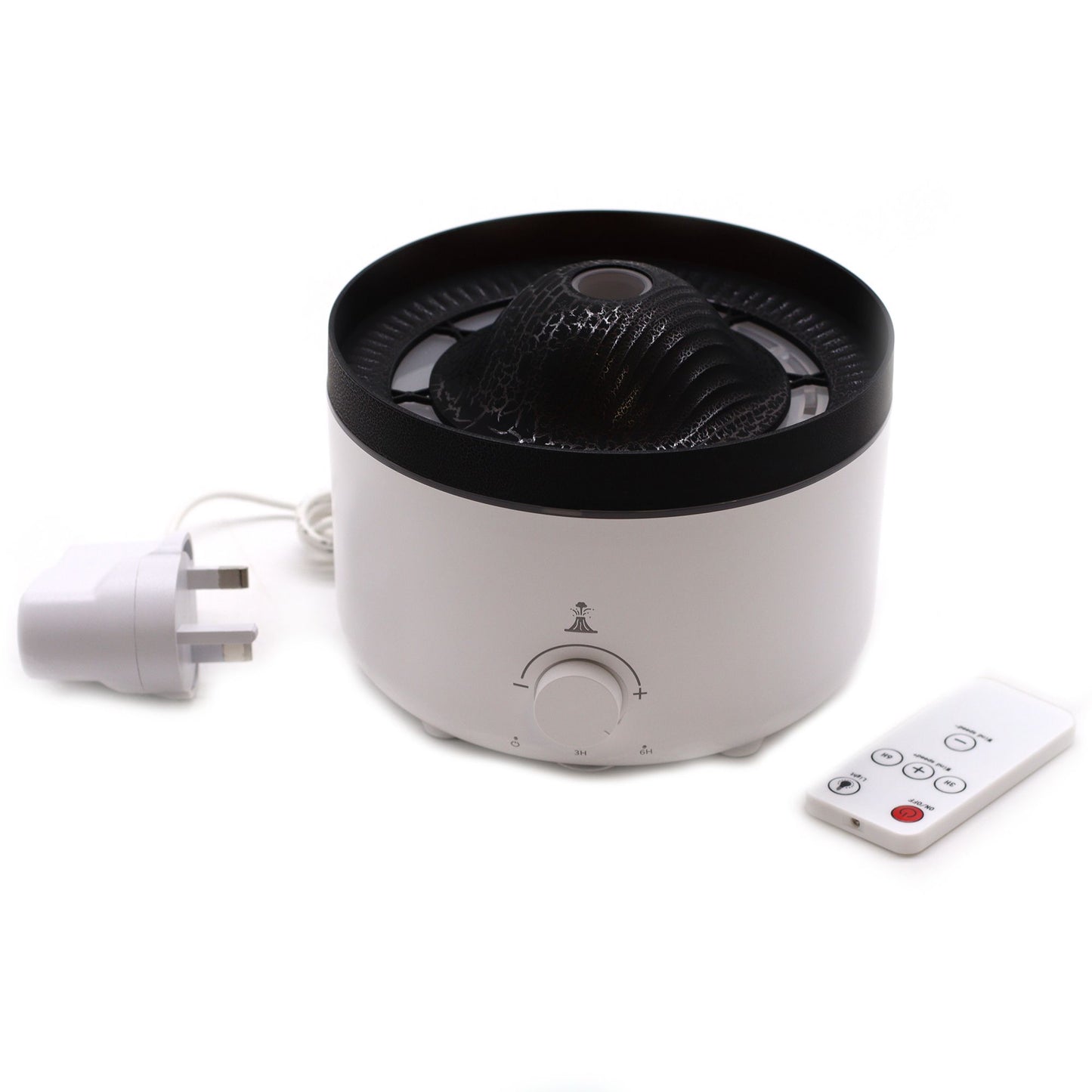 Large Volcano Effect Aroma Diffuser (plug) Two Colours - Tienda Online de Productos Naturales y Ecológicos