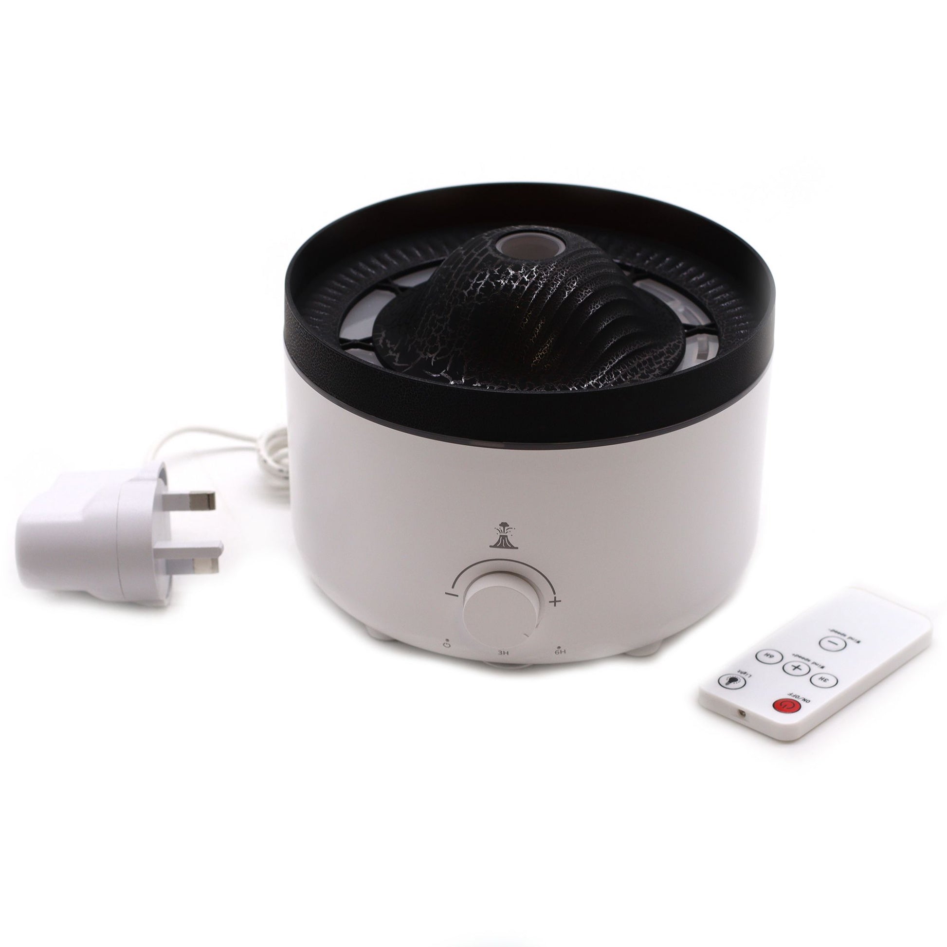 Large Volcano Effect Aroma Diffuser (plug) Two Colours - Tienda Online de Productos Naturales y Ecológicos