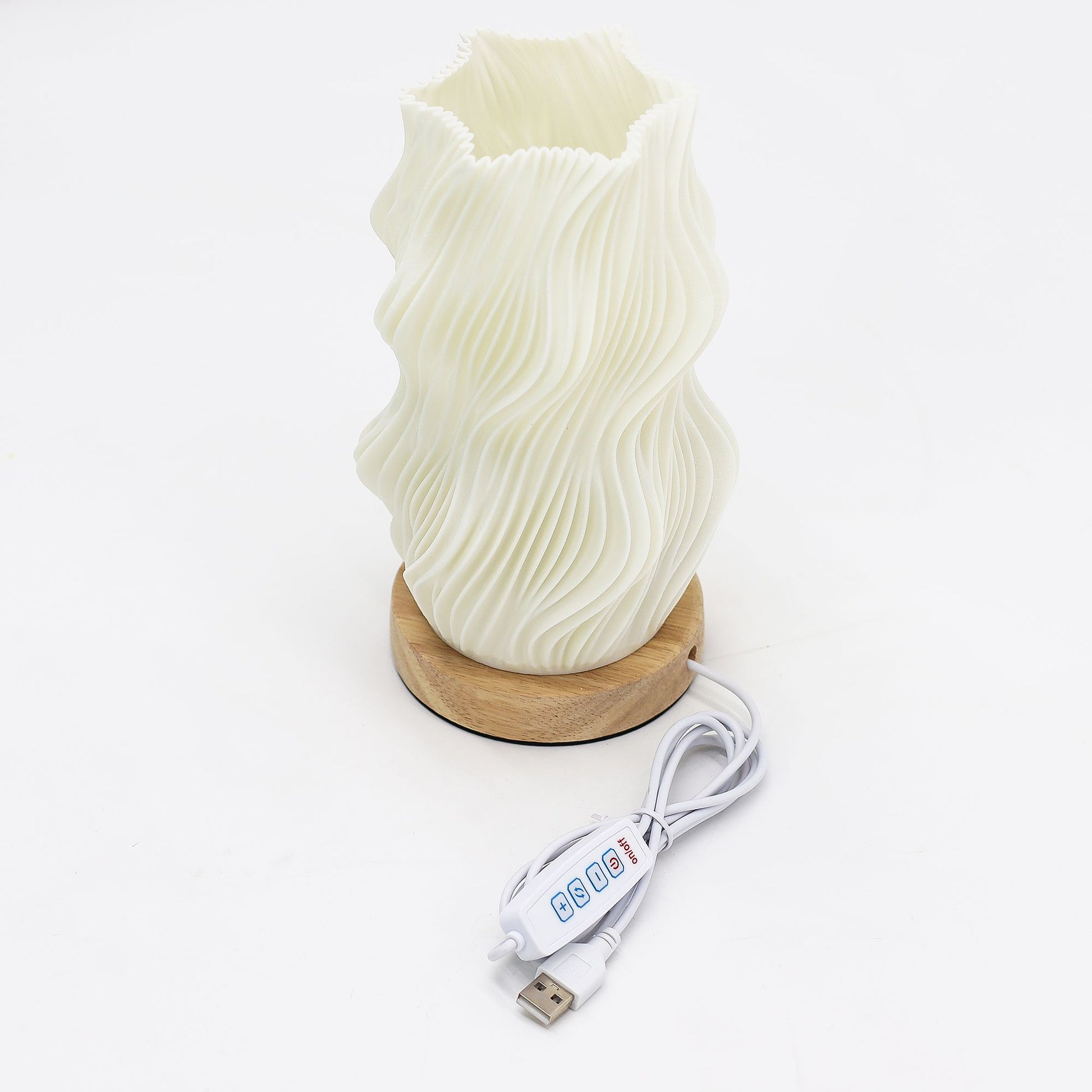 Lámpara New Wave - USB (C) - 3 ajustes - Estrella retorcida - Tienda Online de Productos Naturales y Ecológicos