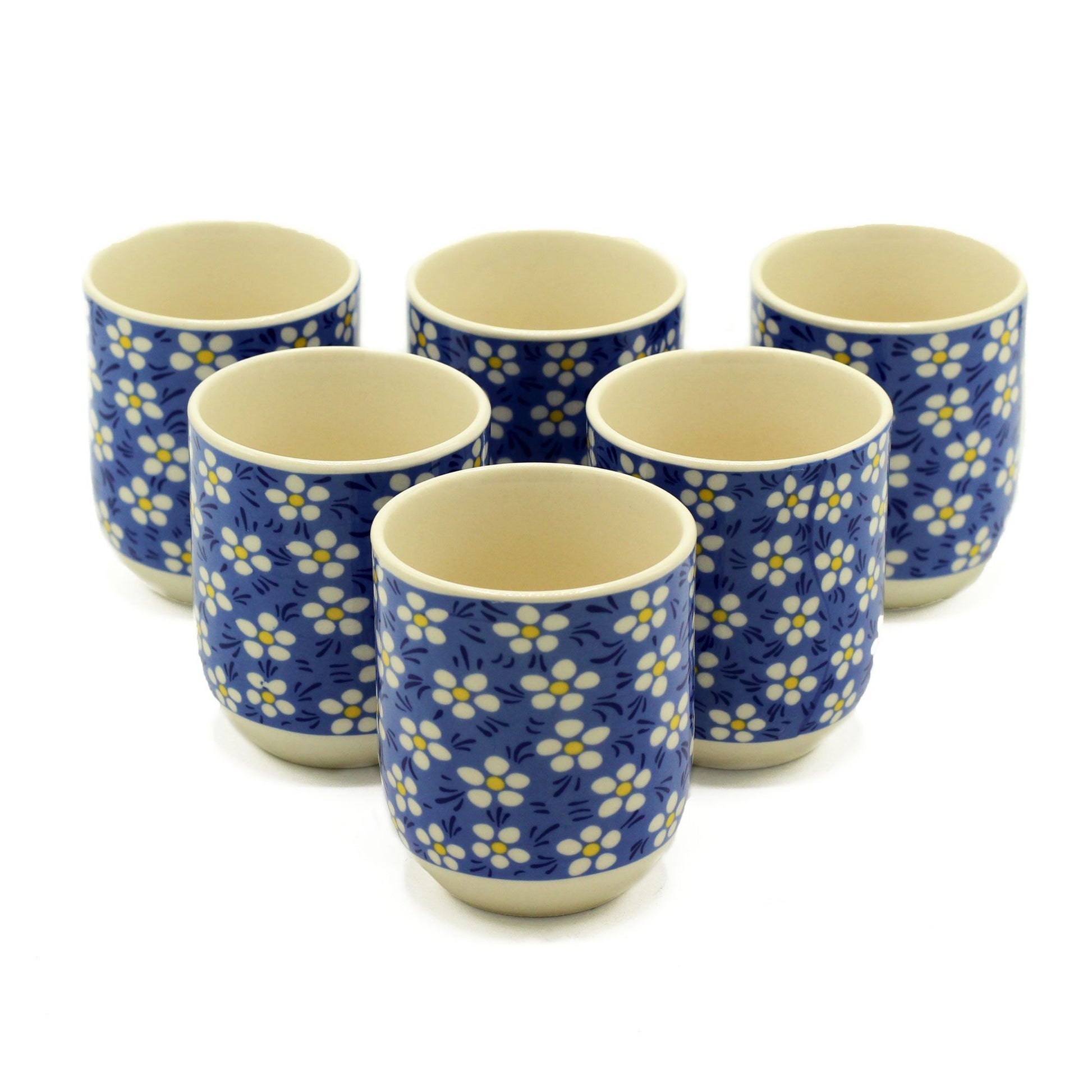 Tazas de te - Azul Margarita - Tienda Online de Productos Naturales y Ecológicos