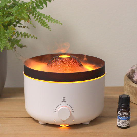 Large Volcano Effect Aroma Diffuser (plug) Two Colours - Tienda Online de Productos Naturales y Ecológicos