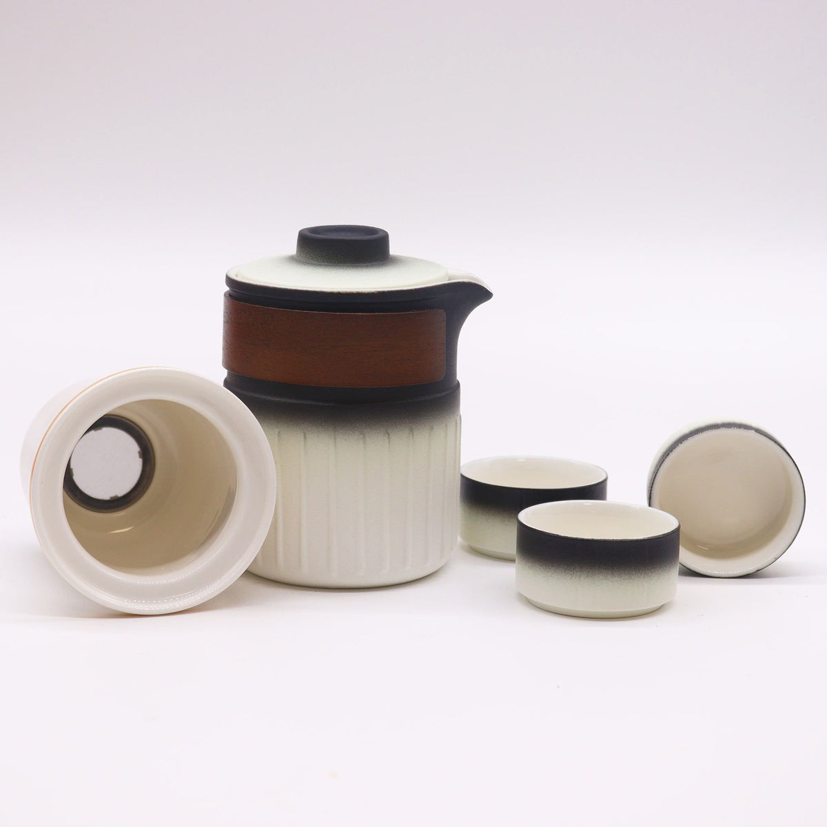 Set de Tetera - Tres amigos - Tres Tazas & Estuche de viaje - Tienda Online de Productos Naturales y Ecológicos