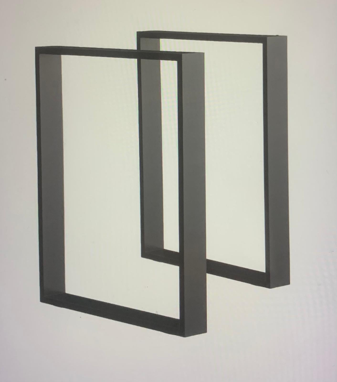 Mesa de Comedor Artesanal de Madera Maciza con Patas de Hierro Negras – 160 × 100 cm
