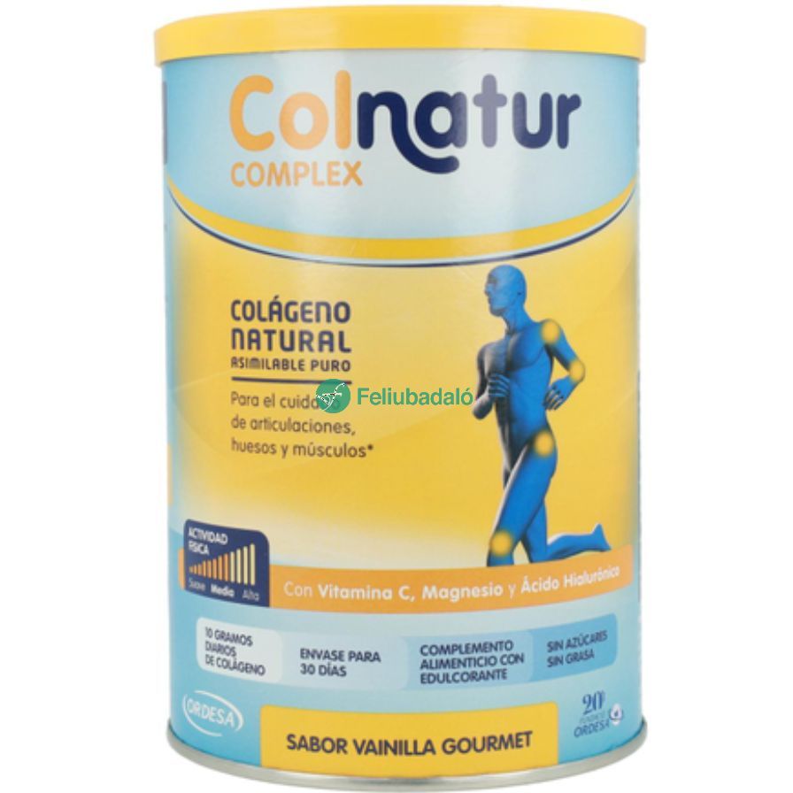 Complex Colageno Natural Sabor Vainilla Gourmet 335g Colnatur