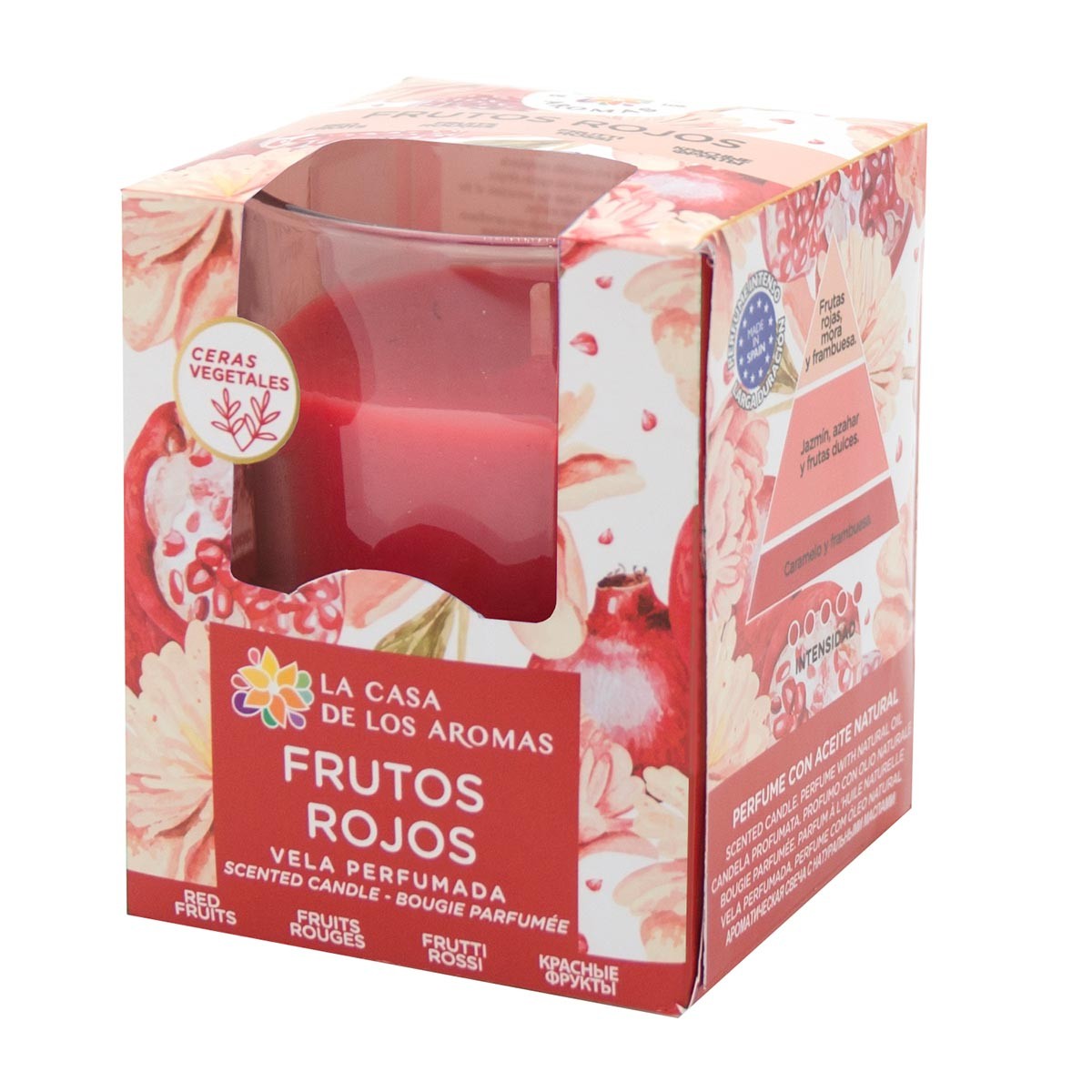 Vela Aromática Frutos Rojos