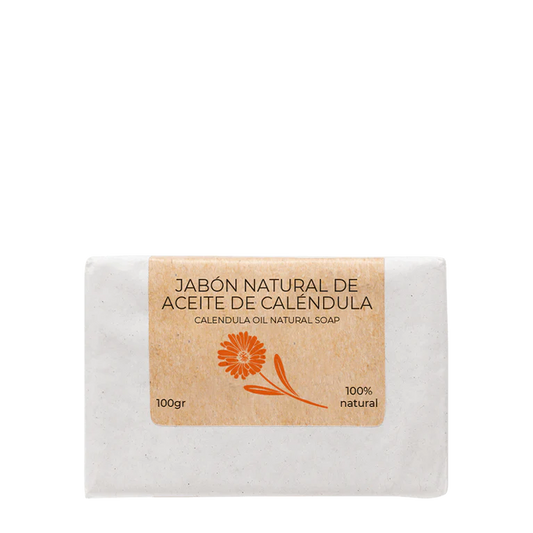 Jabón natural con aceite de caléndula