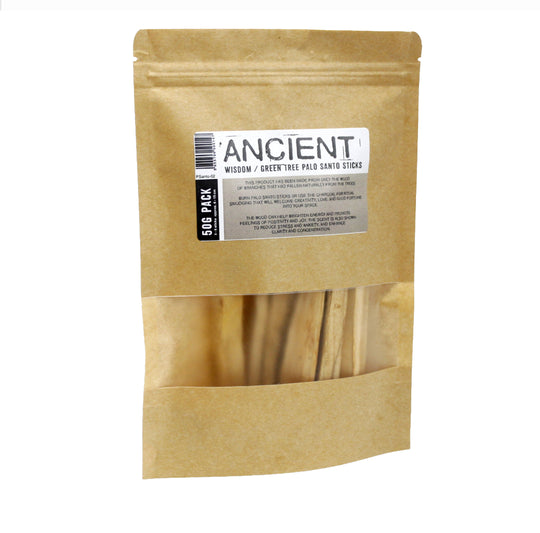 Palo Santo de Árbol Verde 50g 5-8 Palos